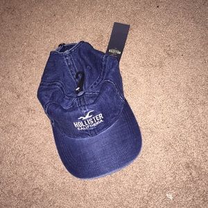 Denim Hollister dad hat